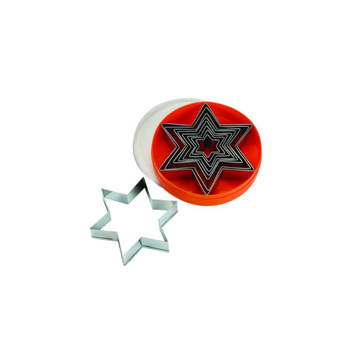 SCHNEIDER AUSSTECHERSATZ (9-TLG.) STERN, GLATT - ELB Gastro