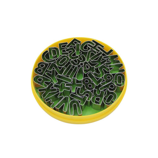 SCHNEIDER DEKOR-AUSSTECHER IM SATZ "BUCHSTABEN UND ZAHLEN" - ELB Gastro