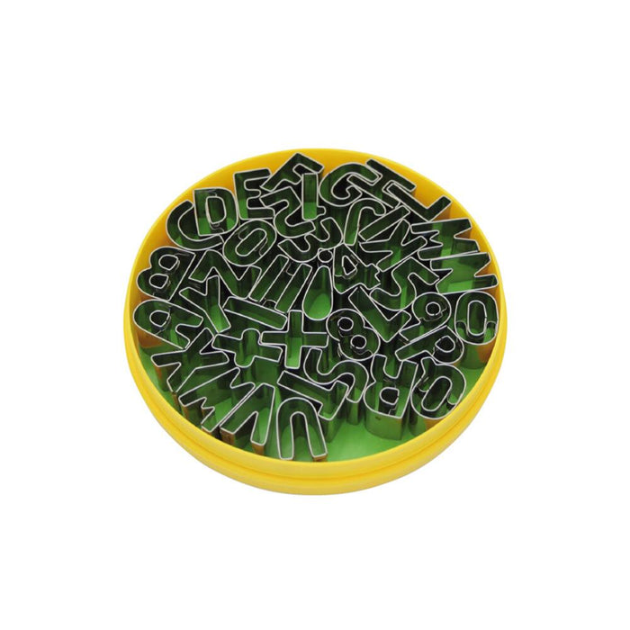 SCHNEIDER DEKOR-AUSSTECHER IM SATZ "BUCHSTABEN UND ZAHLEN" - ELB Gastro