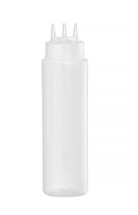 Flasche für Saucenwärmer, HENDI, 0,65L, Transparent, ⌀68x(H)247mm