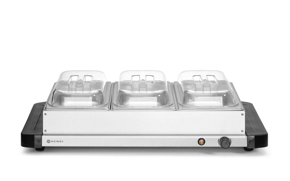 Speisenwärmer, HENDI, 230V/400W, 657x381x(H)161mm