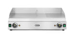 Grillplatte, HENDI, Profi Line, 2/3 glatt, 1/3 gerillt, 230V/3500W, 697x474x(H)241mm