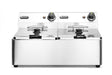 Friteuse Kitchen Line - 2x6L, HENDI, Kitchen Line, 12L, 230V/6600W, 550x430x(H)305mm