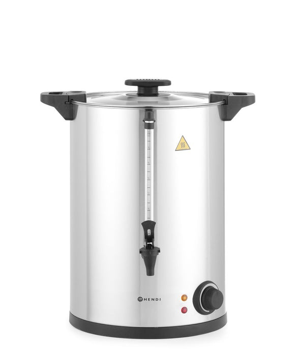 Heißgetränkespender einwandig, HENDI, ≈ 130 Tassen in 42 Min., 20L, 230V/2500W, 415x382x(H)480mm