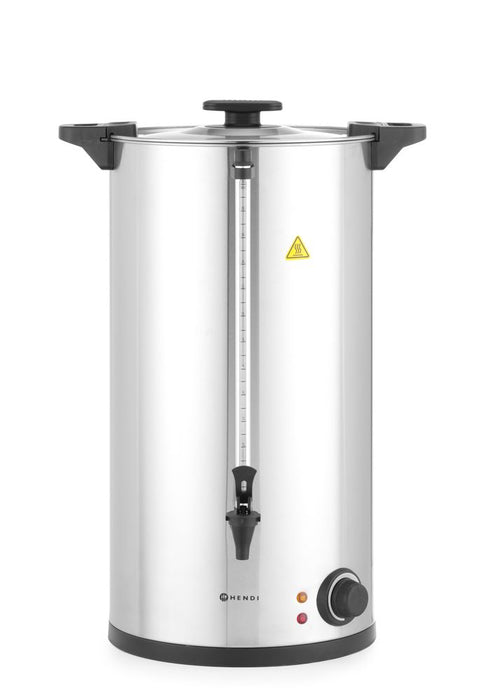Heißgetränkespender einwandig, HENDI, ≈ 200 Tassen in 65 Min., 30L, 230V/2500W, 415x382x(H)620mm