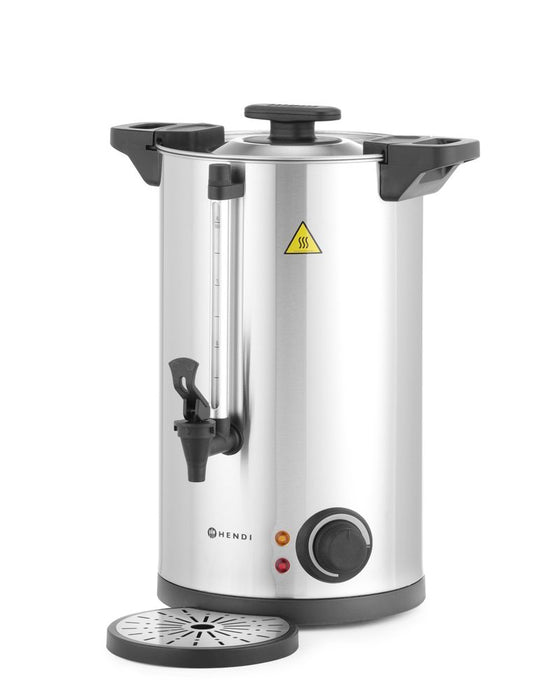 Heißgetränkespender doppelwandig, HENDI, ≈ 60 Tassen in 40 Min., 9L, 230V/1500W, 340x315x(H)430mm