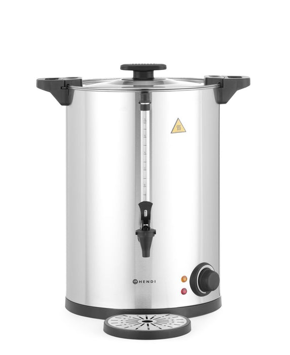 Heißgetränkespender doppelwandig, HENDI, ≈ 120 Tassen in 37 Min., 17L, 230V/2500W, 415x382x(H)480mm