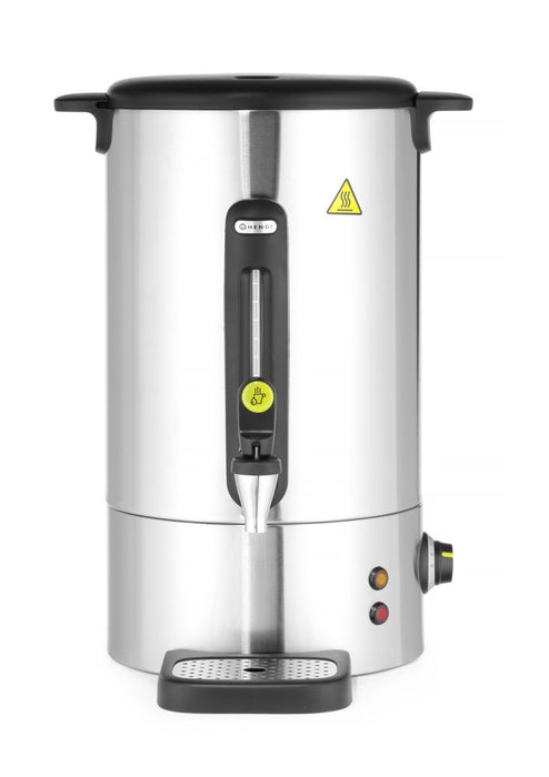 Heißgetränkespender UNIQ, HENDI, designed by Robert Bronwasser, 16L, Silber, 230V/1650W, 357x380x(H)502mm