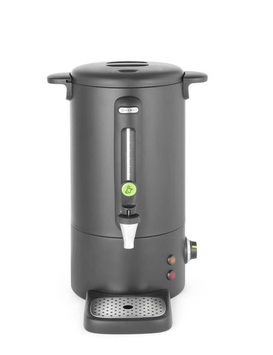 Heißgetränkespender UNIQ, HENDI, designed by Robert Bronwasser, 9L, Schwarz, 230V/950W, 307x330x(H)450mm