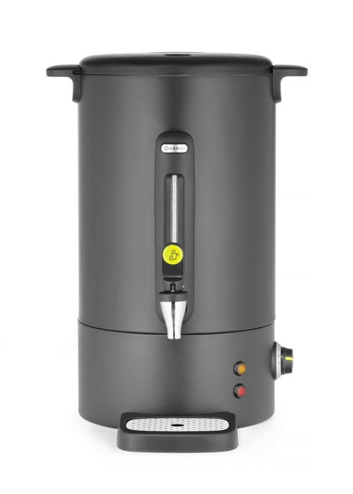 Heißgetränkespender UNIQ, HENDI, designed by Robert Bronwasser, 16L, Schwarz, 230V/1650W, 357x380x(H)502mm