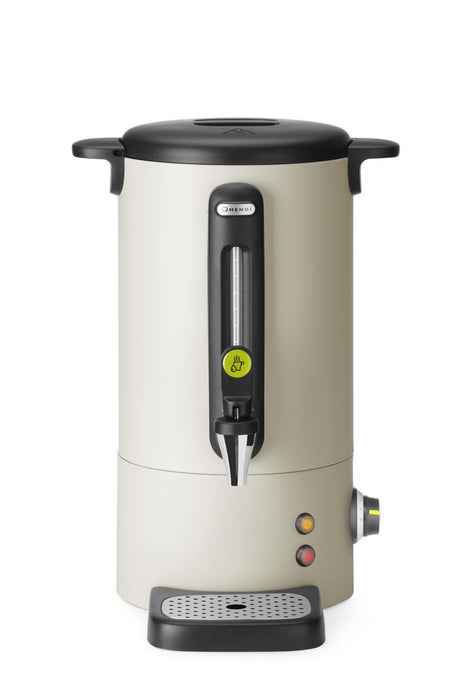 Heißgetränkespender UNIQ, HENDI, designed by Robert Bronwasser, 9L, Creme, 230V/950W, 307x330x(H)450mm