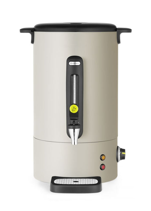 Heißgetränkespender UNIQ, HENDI, designed by Robert Bronwasser, 16L, Creme, 230V/1650W, 357x380x(H)502mm