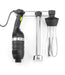 Set: Stabmixer 350 mit variabler Geschwindigkeit + Schneebesen + Halterung zur Wandmontage, HENDI, Kitchen Line, Schwarz, 230V/350W, 110x324x(H)816mm