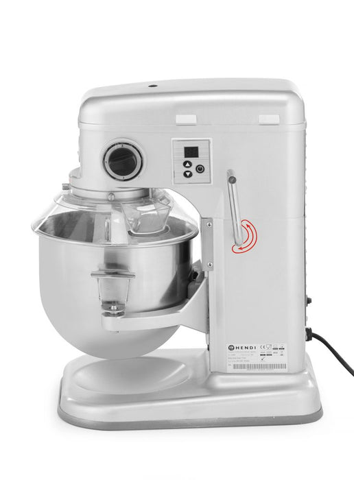 Planetenrührer, HENDI, Kitchen Line, 7L, Silber, 230V/650W, 317x440x(H)490mm