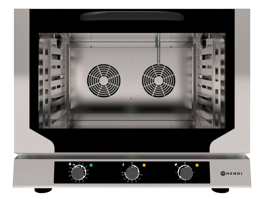 Heißluftofen mit Beschwadung, HENDI, Evolution, 400V/6400W, 783x755x(H)634mm