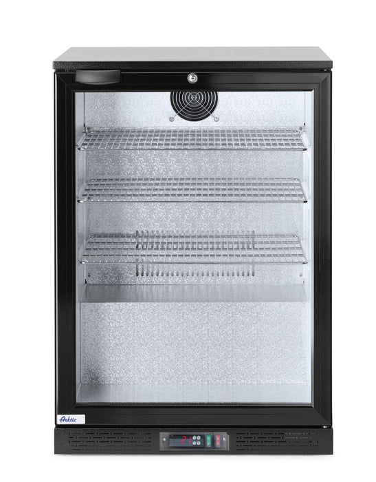 Bar-Kühlschrank eintürig, Arktic, 105L, Schwarz, 230V/120W, 600x530x(H)865mm
