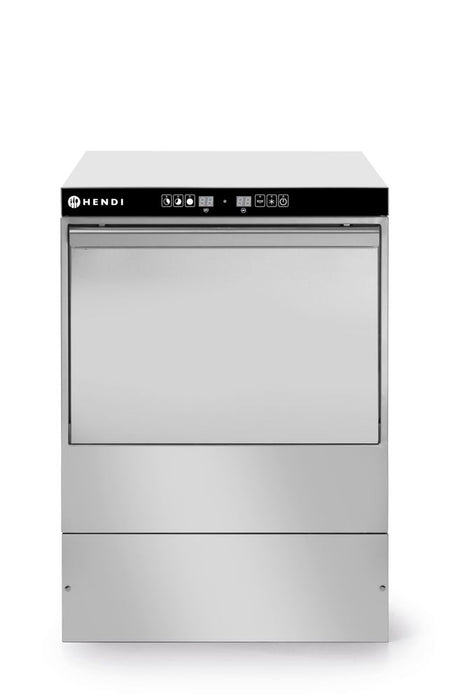 Geschirrspüler 40x40 - elektronische Steuerung, HENDI, Kitchen Line, 230V/2800W, 470x510x(H)710mm