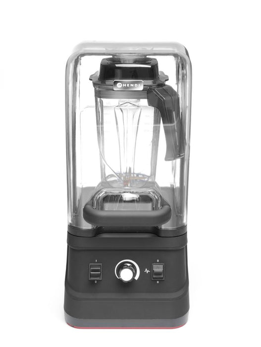Mixer mit Schallschutzhaube, HENDI, 2,5L, Schwarz, 230V/1680W, 250x300x(H)540mm
