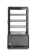 Aufsatz-Kühlvitrine 68 Liter, Arktic, Schwarz, 230V/170W, 444x397x(H)875mm