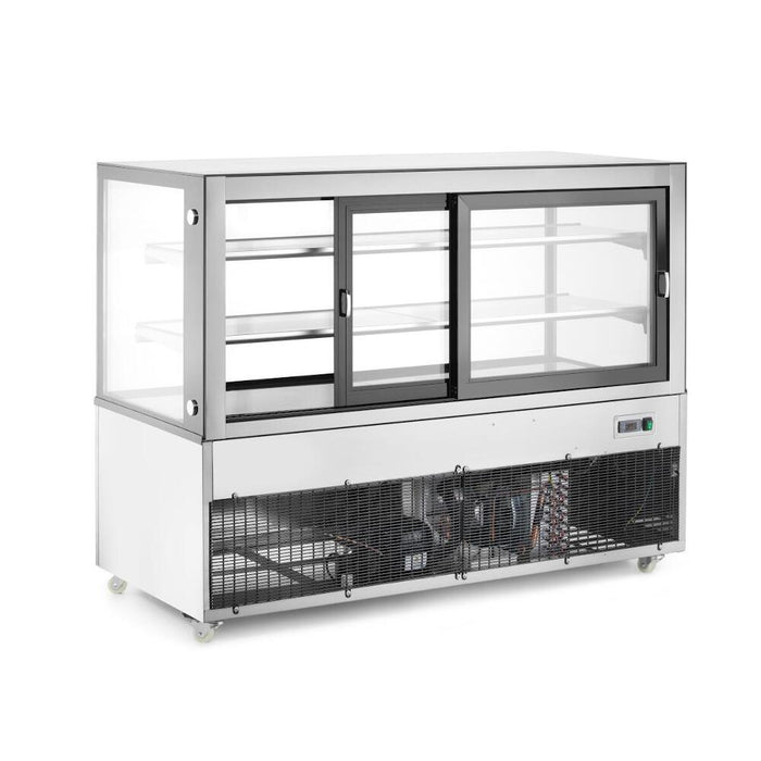 HENDI ARKTIC Kühlvitrine 410 L – LED, Umluftkühlung, 230 V