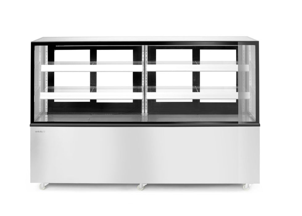Kühlvitrine mit 2 Regalen, Arktic, 610L, 230V/500W, 1824x677x(H)1230mm