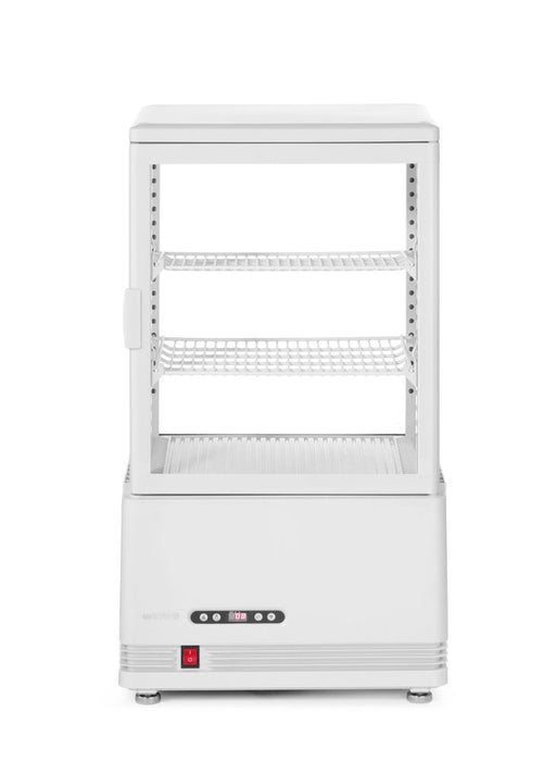 Aufsatz-Kühlvitrine 58 Liter, Arktic, Weiß, 230V/170W, 452x406x(H)830mm