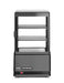 Aufsatz-Kühlvitrine 58 Liter, Arktic, schwarz, 230V/170W, 452x406x(H)830mm