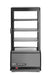 Aufsatz-Kühlvitrine 78 Liter, Arktic, schwarz, 230V/170W, 444x397x(H)940mm