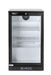 Kühlschrank hinten mit einer Tür, Arktic, 86L, Schwarz, 230V/120W, 500x530x(H)865mm