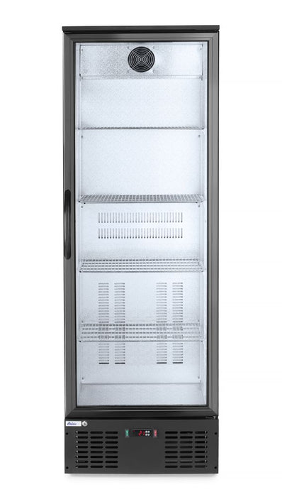 Kühlschrank hinten mit einer Tür, Arktic, 243L, Schwarz, 230V/195W, 600x530x(H)1820mm