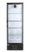 Kühlschrank hinten mit einer Tür, Arktic, 243L, Schwarz, 230V/195W, 600x530x(H)1820mm