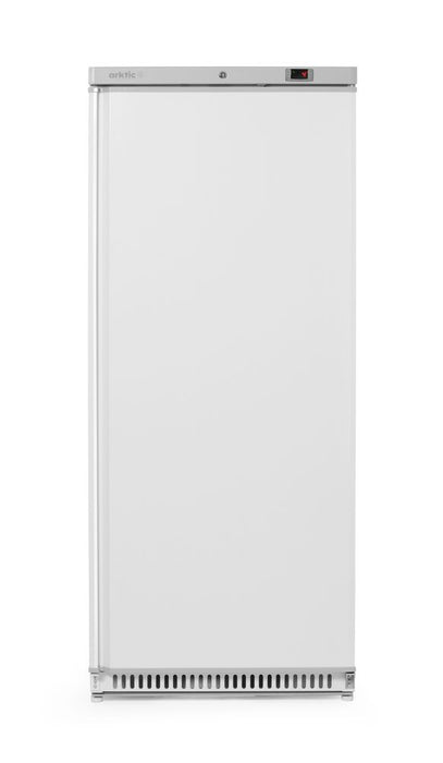 Kühlschrank in weiß lackiertem Stahlgehäuse, Arktic, Budget Line, 769x775x(H)1900mm