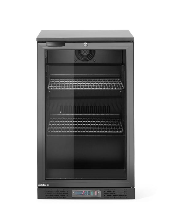 Kühlschrank hinten mit einer Tür, Arktic, 86L, Schwarz, 230V/120W, 500x530x(H)870mm