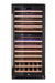 Weinkühler, 2 Zonen, 124 Flaschen, Arktic, 265L, Schwarz, 570x595x(H)1400mm
