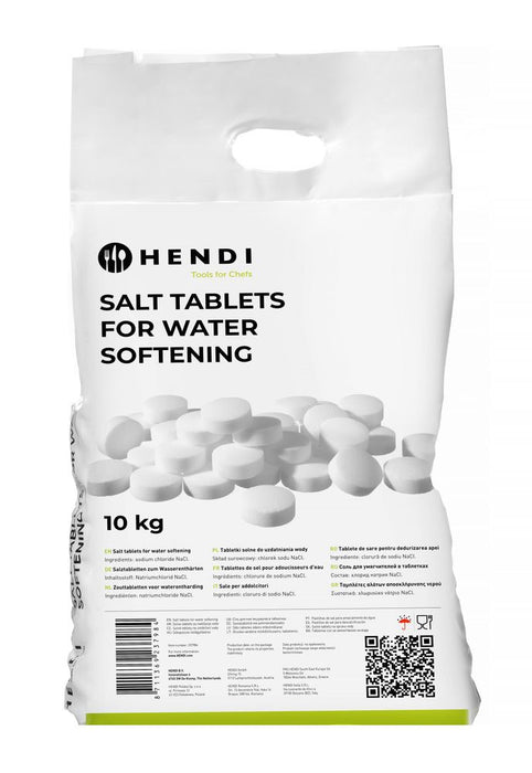 Salztabletten zur Wasserenthärtung, HENDI, 10 kg