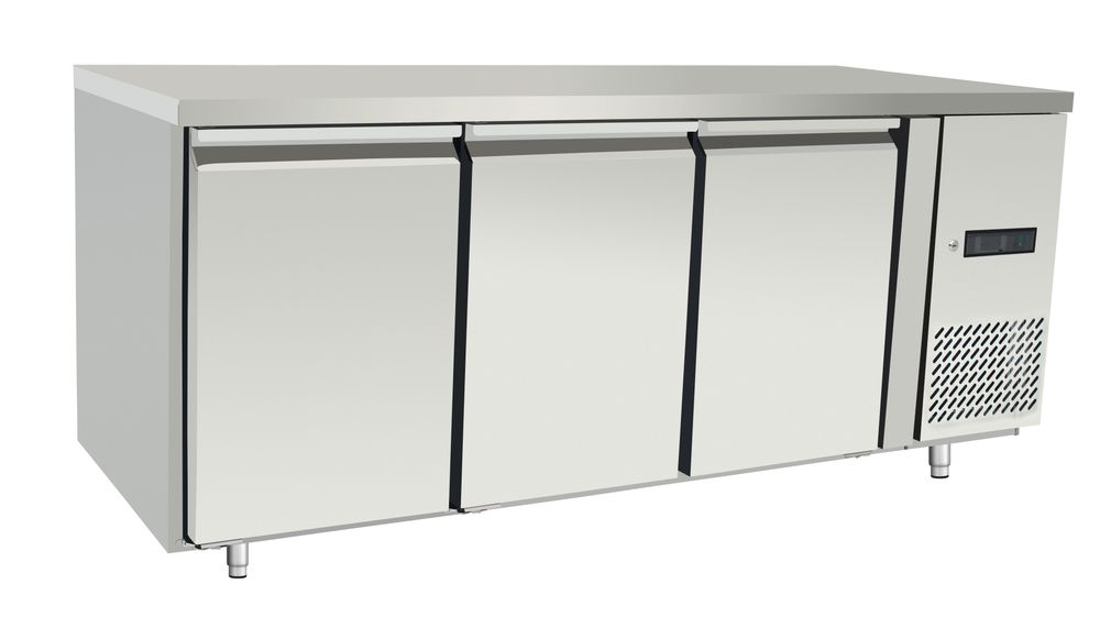 Kühltheke dreitürig 420 L, Arktic, Profi Line, GN 1/1, 334L, 230V/400W, 1795x700x(H)879mm