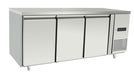 Kühltheke dreitürig 420 L, Arktic, Profi Line, GN 1/1, 334L, 230V/400W, 1795x700x(H)879mm