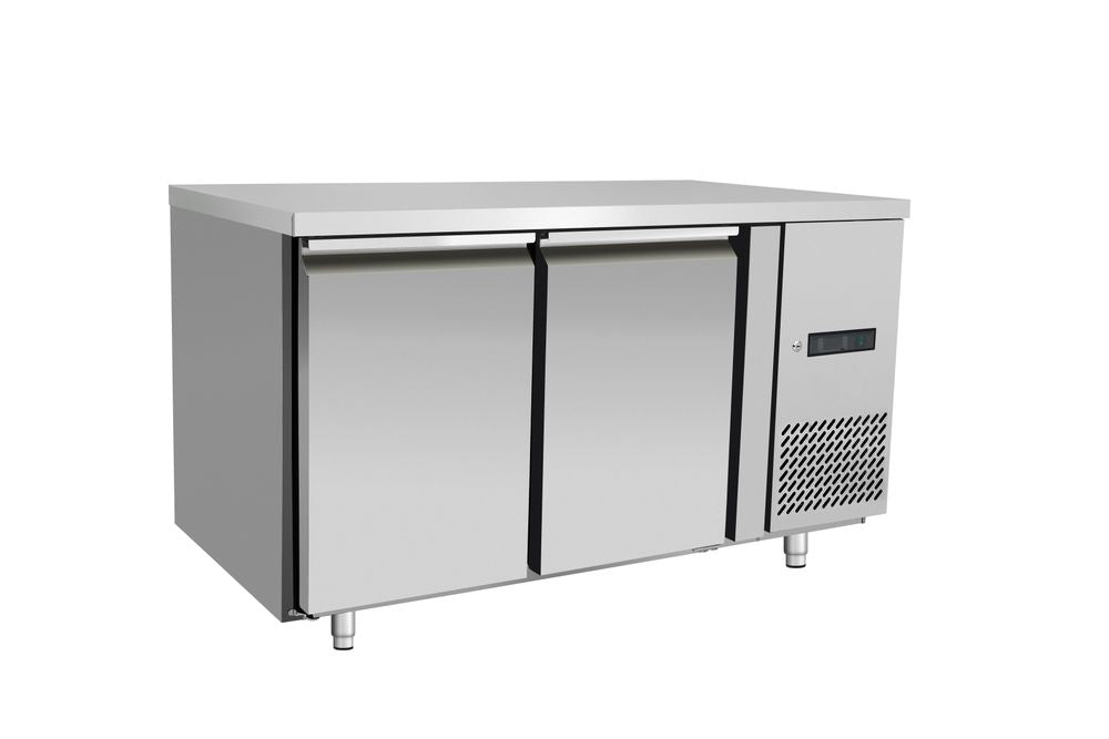 Tiefkühltisch, zweitürig Profi Line 280 L, Arktic, Profi Line, GN 1/1, 280L, 230V/600W, 1360x700x(H)910mm
