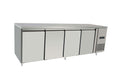 Kühltisch, 4-türig, Arktic, Profi Line, GN 1/1, 450L, 230V/400W, 2230x700x(H)850mm