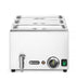 Wasserbad-Set mit Ablasshahn Ranger, HENDI, GN (H)150mm, GN 1/1, 230V/1000W, 605x332x(H)242mm
