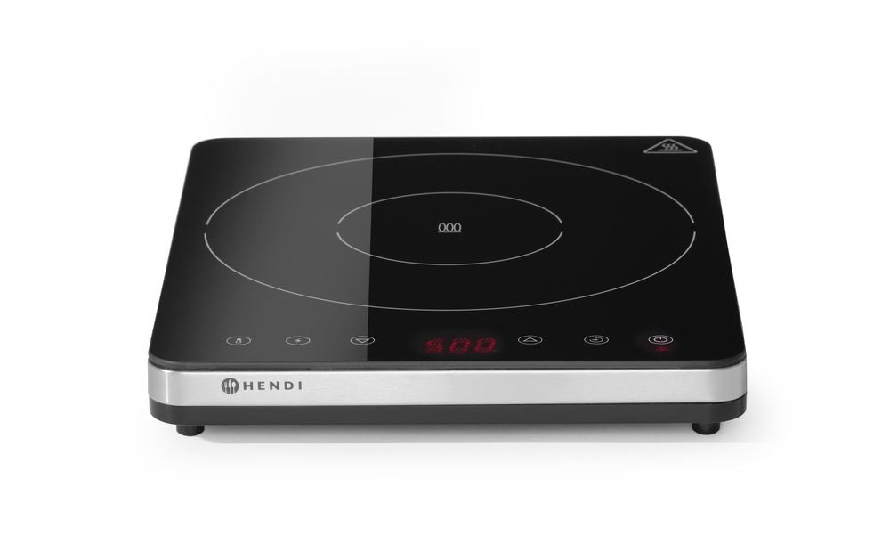 Induktionskocher Modell 2000, HENDI, Kitchen Line, 230V/2000W, 295x400x(H)42mm