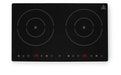 Induktionskocher doppelt Kitchen Line, HENDI, Kitchen Line, 230V/3500W, 608x405x(H)54mm