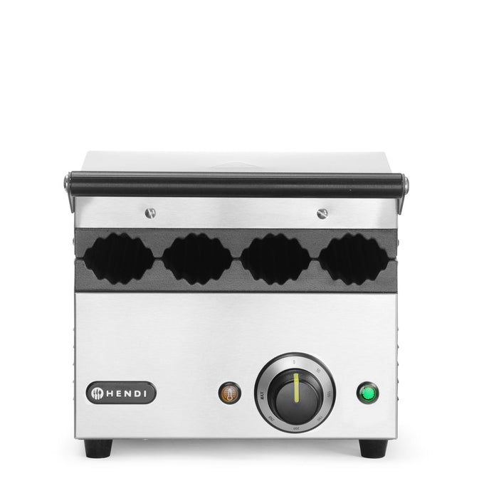 Kontaktgrill für Hot Dogs und Wraps, HENDI, 230V/1800W, 385x285x(H)254mm