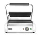 Kontaktgrill Panini, HENDI, oben und unten gerillt, 230V/2200W, 430x375x(H)216mm