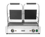 Kontaktgrill - Doppelversion, HENDI, halb glatt, halb gerillt, 230V/3600W, 570x375x(H)216mm