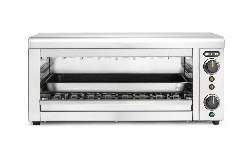 Salamander mit Quarz-Infrarotheizelement, HENDI, 230V/3645W, 689x397x(H)318mm
