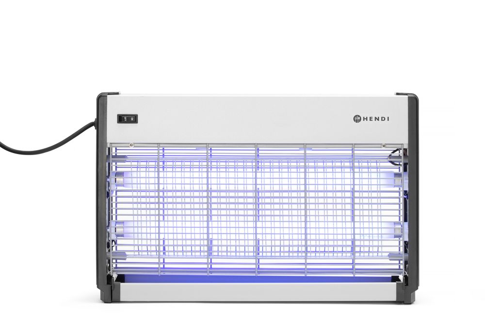 Insektenvernichter, elektronisch, HENDI, Wirkungsbereich: 100 m², 230V/40W, 515x104x(H)315mm