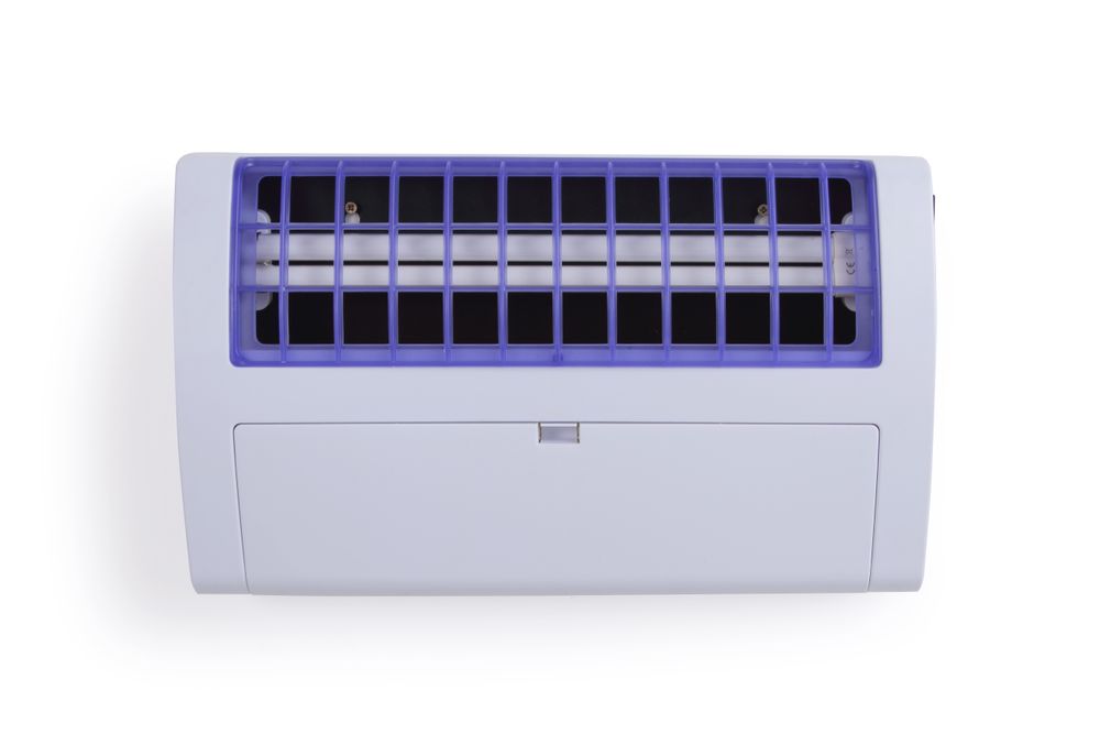 Insektenvernichter mit Klebeplatten 120 m², HENDI, 230V/36W, 540x80x(H)281mm