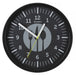 Wanduhr, HENDI, designed by Robert Bronwasser, Schwarz, ⌀356x(H)45mm