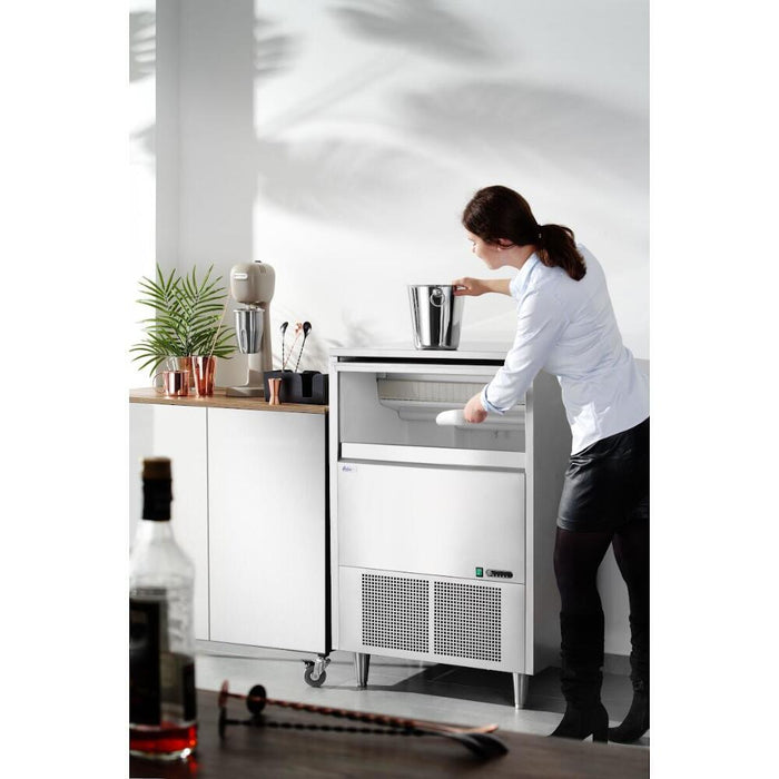 Arktic Premium Ice Maker – Eiswürfelbereiter 80 kg/24 h | 45 kg Vorrat